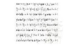 洞箫简谱 阳关三叠
