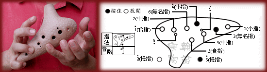 12孔陶笛的吹奏方法图文详解