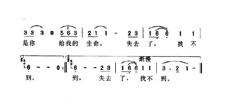 简谱【草帽歌/日】2