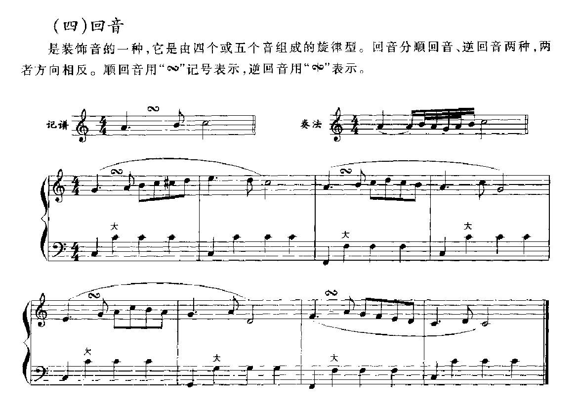 手风琴装饰音的演奏方法4
