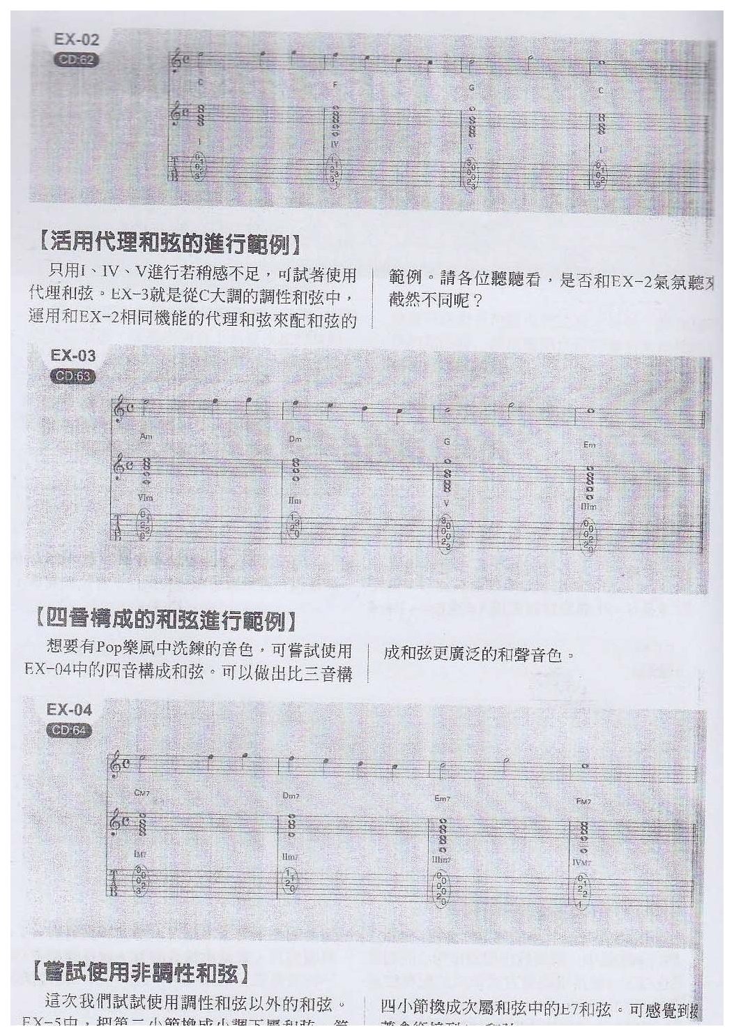 电吉他实践和弦进的独门密法《学会配和弦的基本方法》