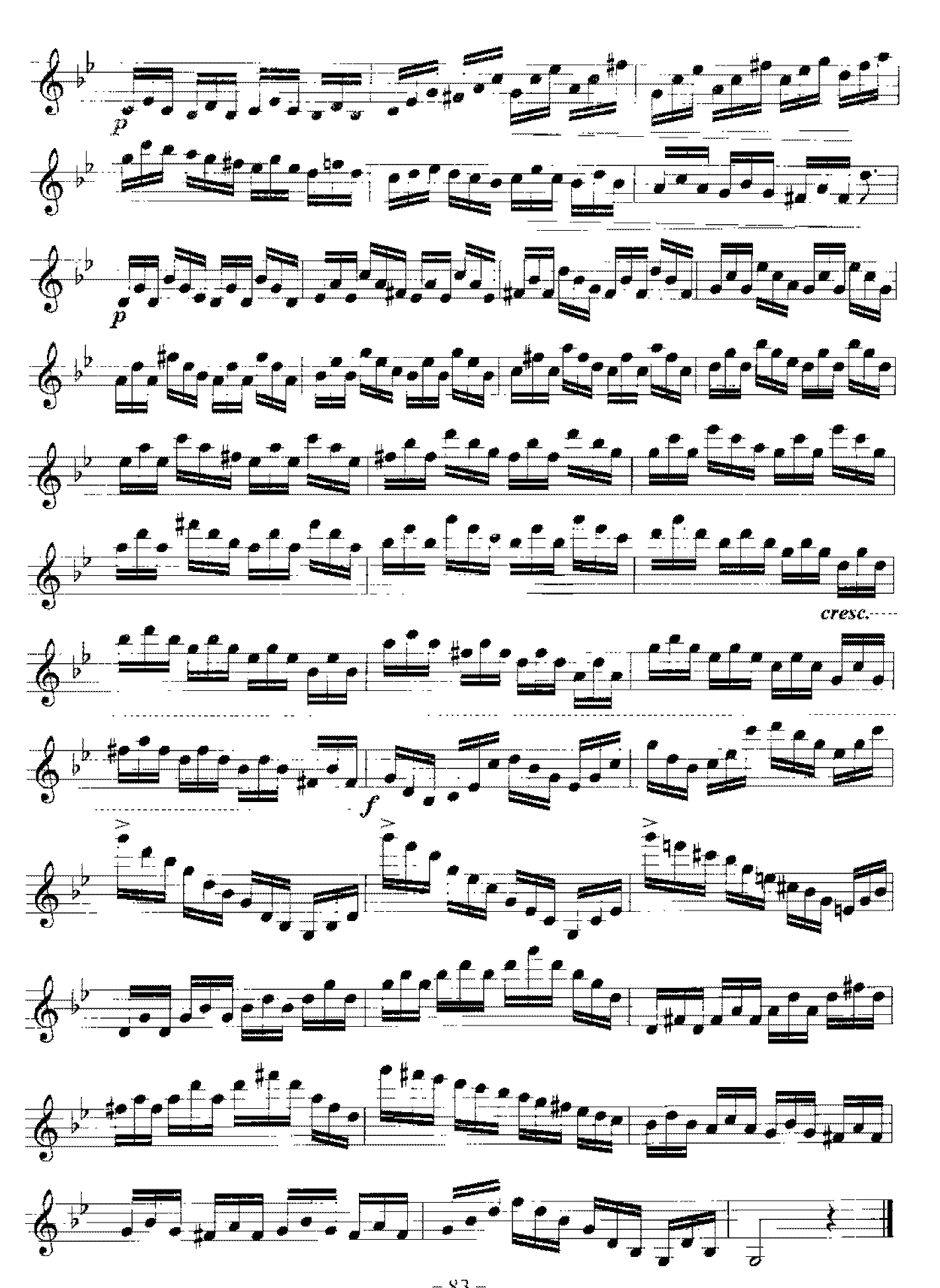 单簧管8首断音练习