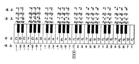 口风琴键盘琴的排音图片