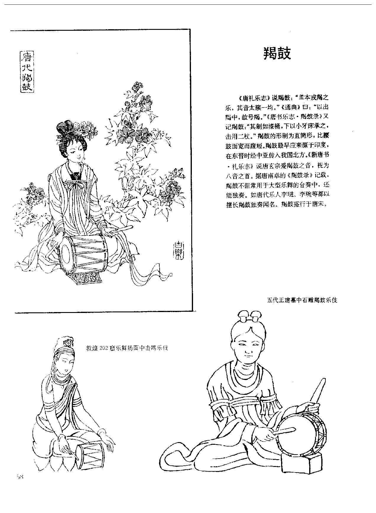 中国古代乐器《羯鼓》