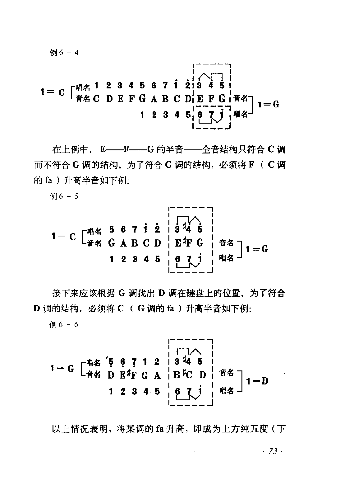 定调与转调标记《定调》