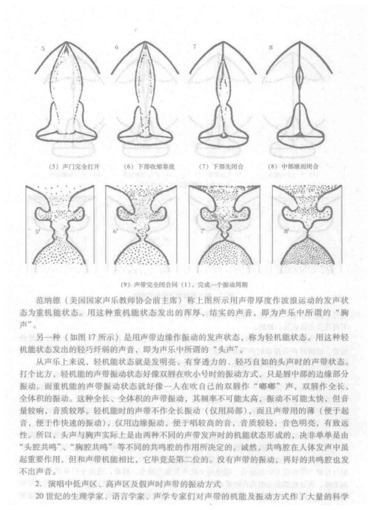 歌唱的发声《发声器官在歌唱中的正确运用》