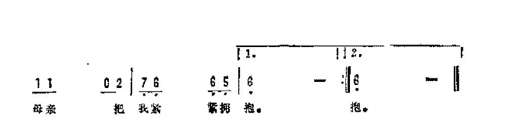 影视歌曲简谱《小草》