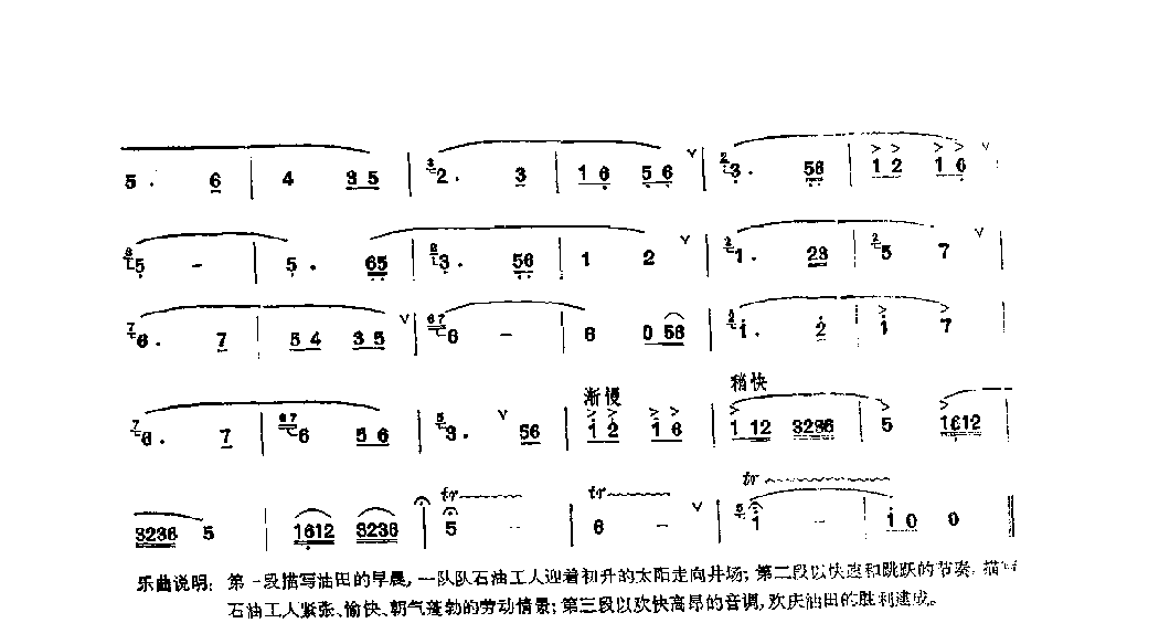 笛子独奏曲《油田的早晨》王铁锤/曲