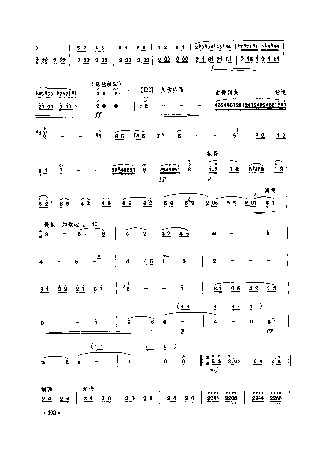 笛子独奏曲《小八路勇闯封销线》陈大可/曲