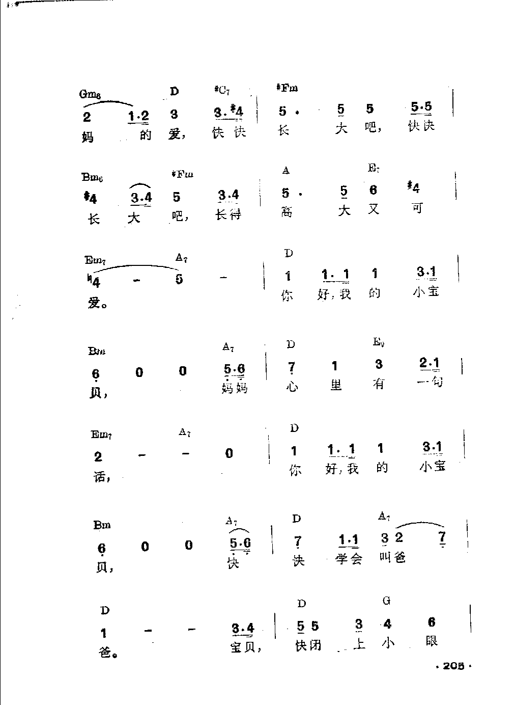 吉他伴奏日本流行歌曲《你好，宝贝》永六辅词　中村八大曲