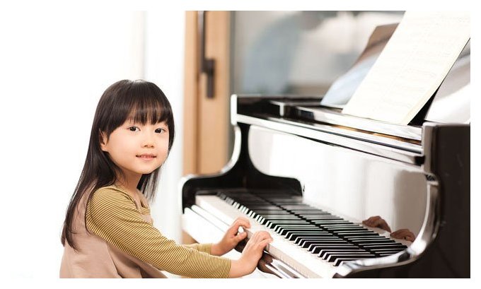 儿童钢琴唯美图片欣赏
