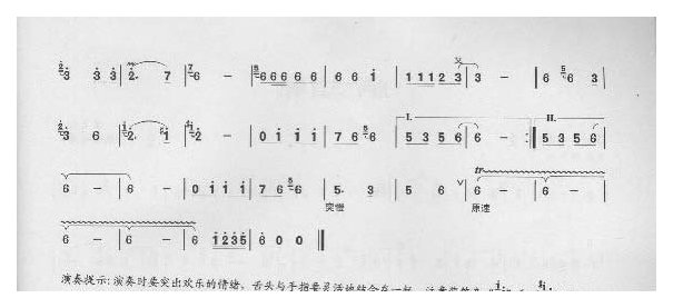 简单易学的竹笛独奏曲《红红的日子》蒋舟、图强 曲