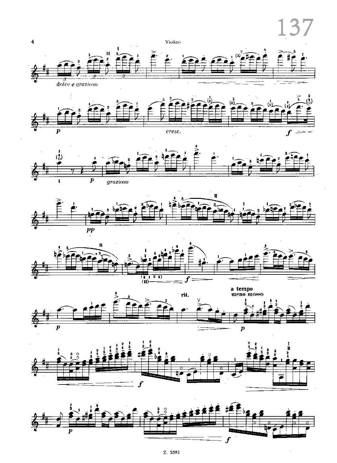小提琴独奏乐曲谱《La Campanella/Garrett vs. Paganini》戴维嘉雷特