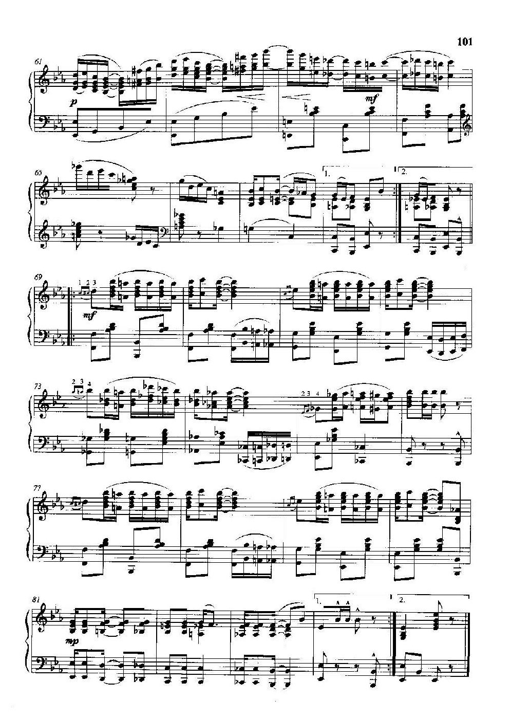 雷格泰姆钢琴乐谱《无花果树叶雷格》雷格泰姆之王斯科特·乔普林