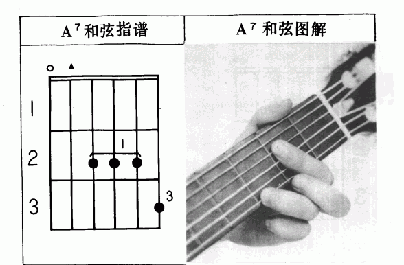 吉他左手技巧_吉他和弦指法标记图文教学