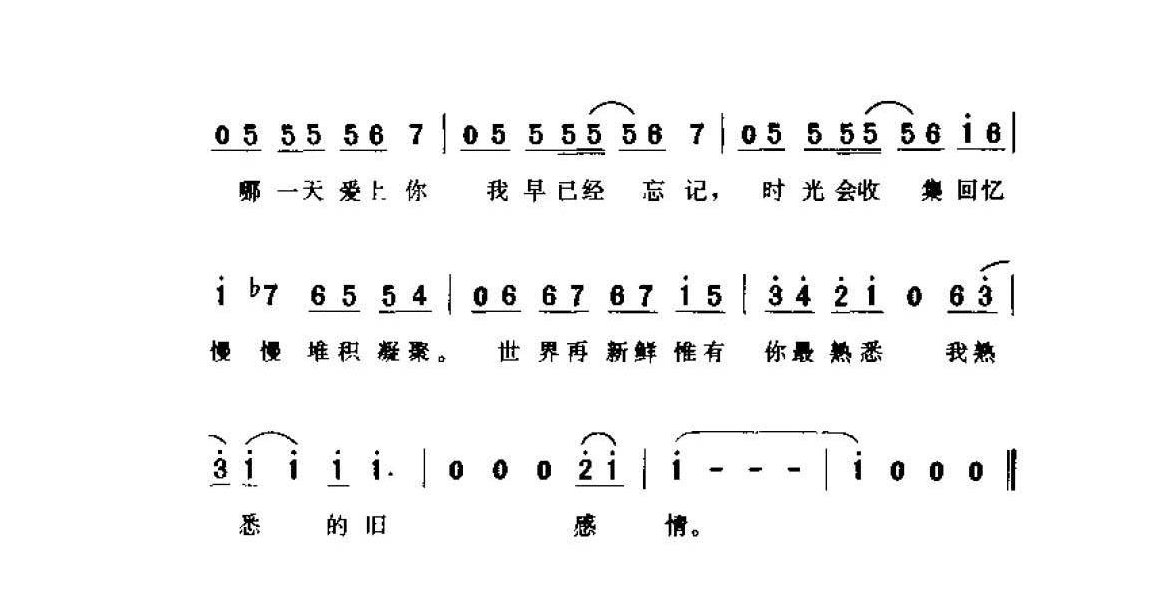 庾澄庆演唱[熟悉]1999  徐政怡、厉曼婷词  庾澄庆、洪敬尧曲