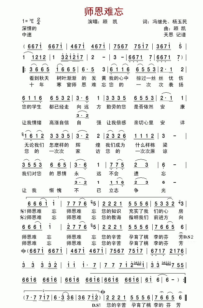 唢呐曲[师恩难忘]陈学君