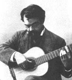 西班牙吉他演奏大师-弗朗西斯科·泰雷加 Francisco Tarrega (1852-1909)介绍