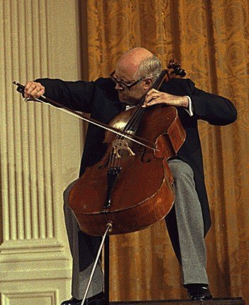 美国大提琴家穆斯提斯拉夫.罗斯特罗伯维奇（Mstislav Rostropovich）-大提琴奏鸣曲