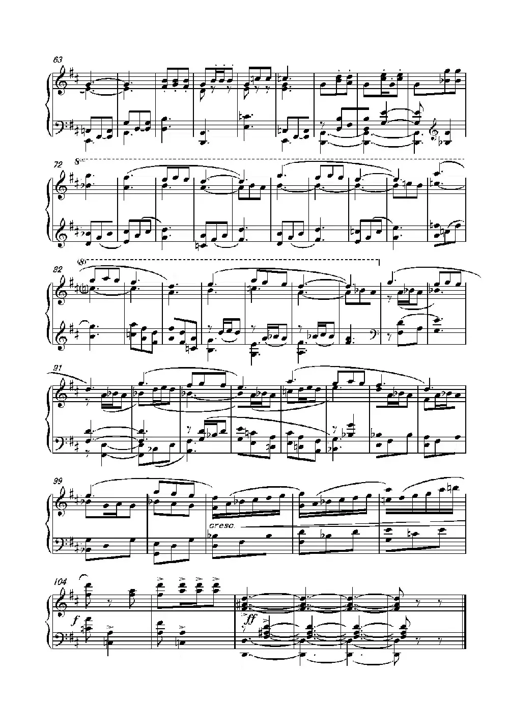 第14钢琴奏鸣曲  Piano Sonata NO.14‘Sonatine’（小奏鸣曲）