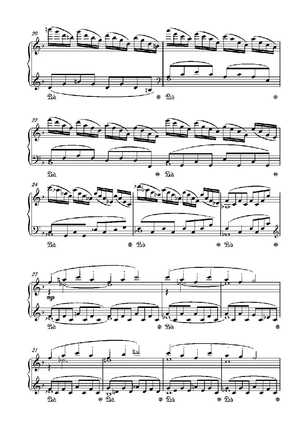 第14钢琴奏鸣曲  Piano Sonata NO.14‘Sonatine’（小奏鸣曲）