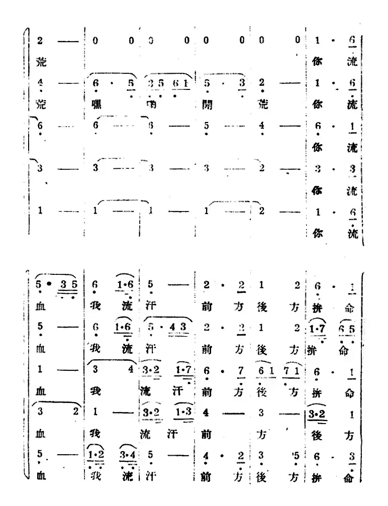 生产大合唱（完整本）