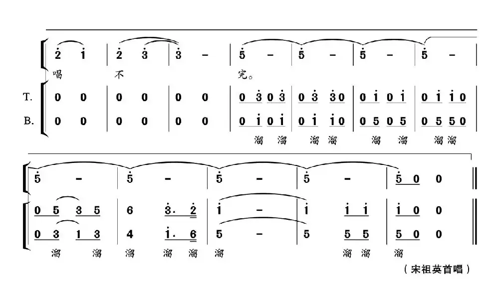 溜溜的水乡（独唱+伴唱）