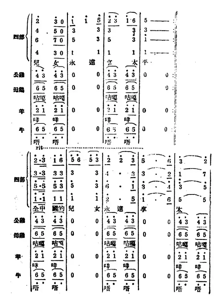 生产大合唱（完整本）