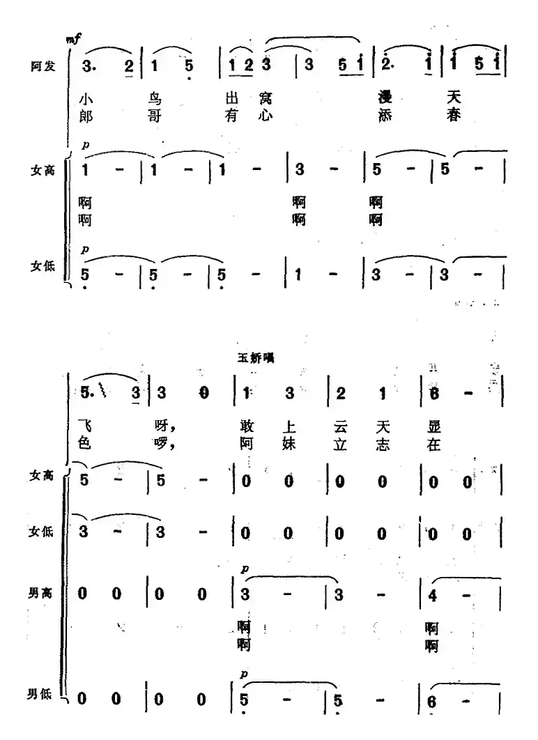 绕过溪石水欢流（电影《喜鹊岭茶歌》选曲）