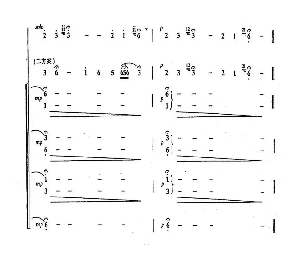 跑马溜溜的山上（无伴奏混声合唱）