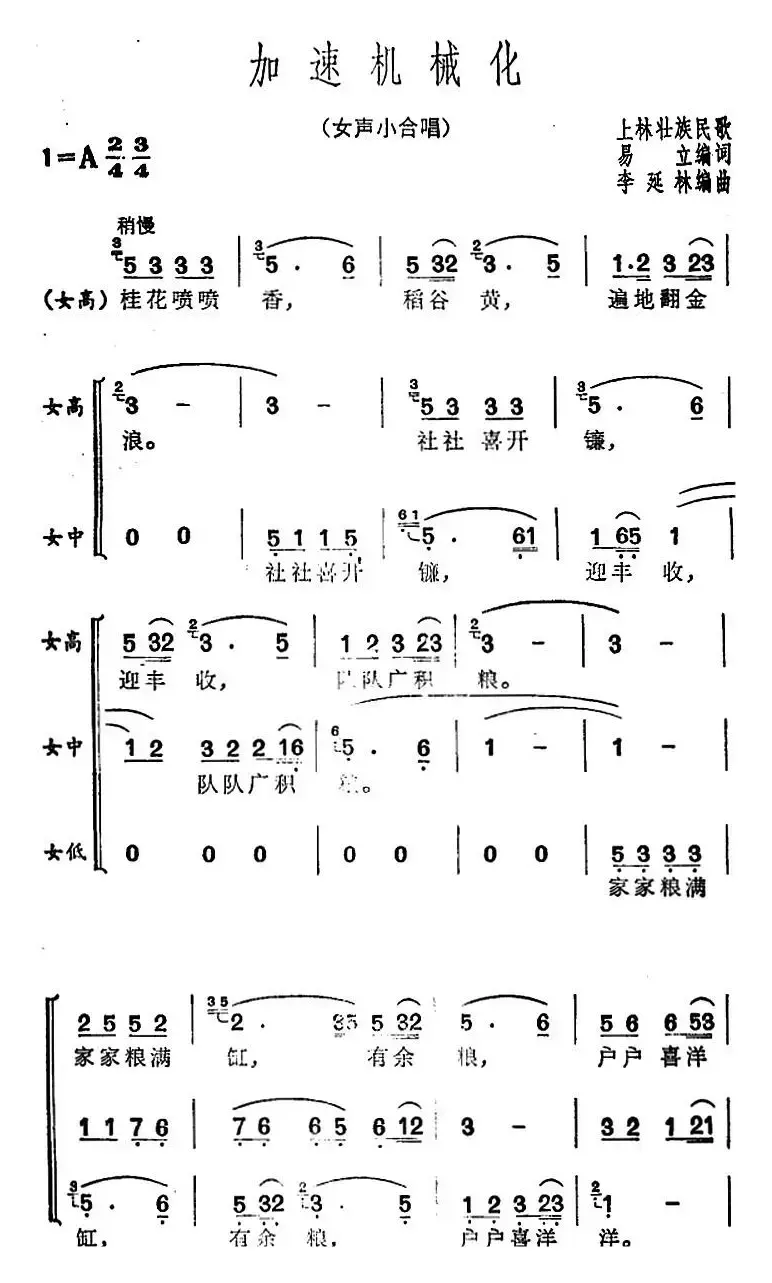 加速机械化