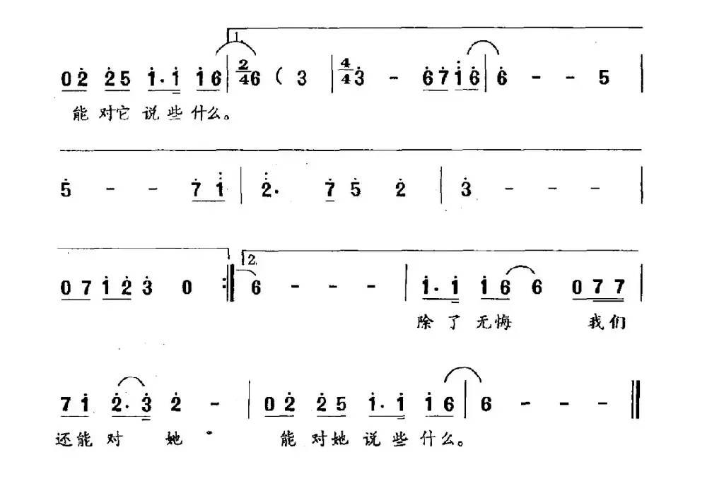 真情真意（电视剧《英雄无悔》主题曲）