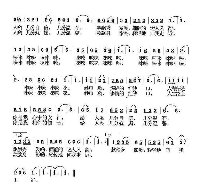 红纱巾圆舞曲