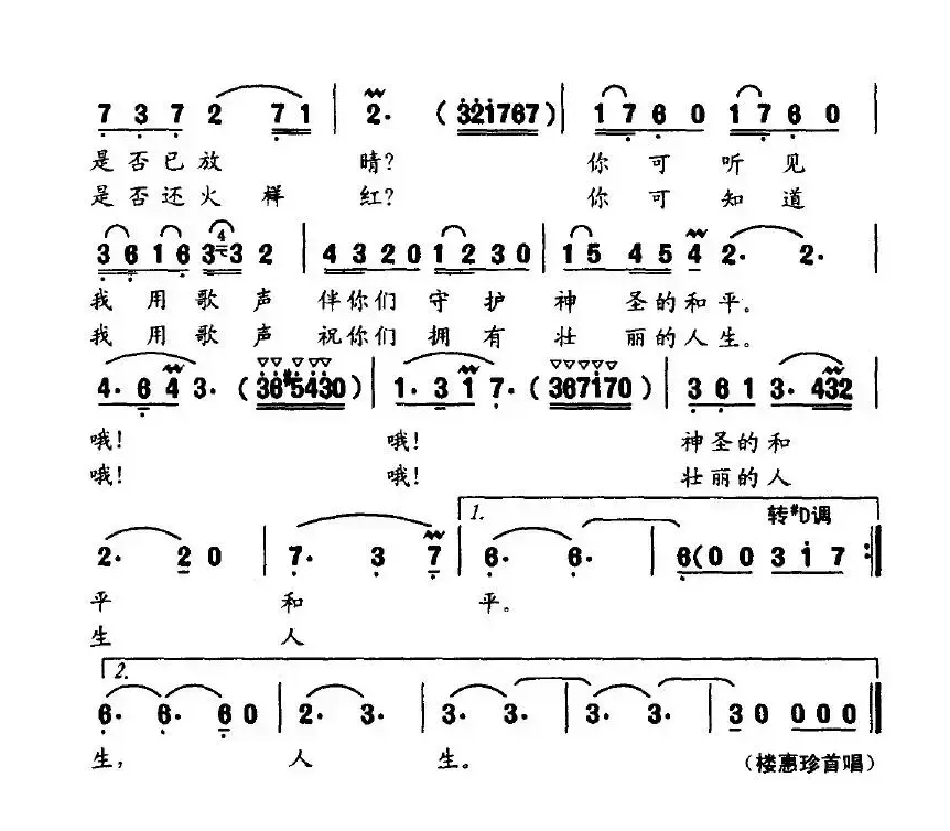 远方静静的山谷中