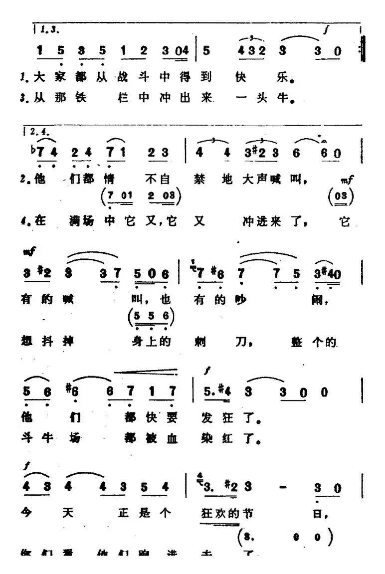 [法]斗牛士之歌（歌剧《卡门》选曲）（4个版本）