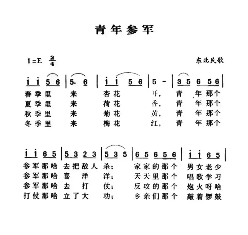 军歌金曲：青年参军