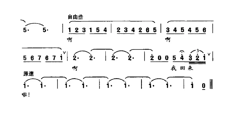 妈妈，我回来啦