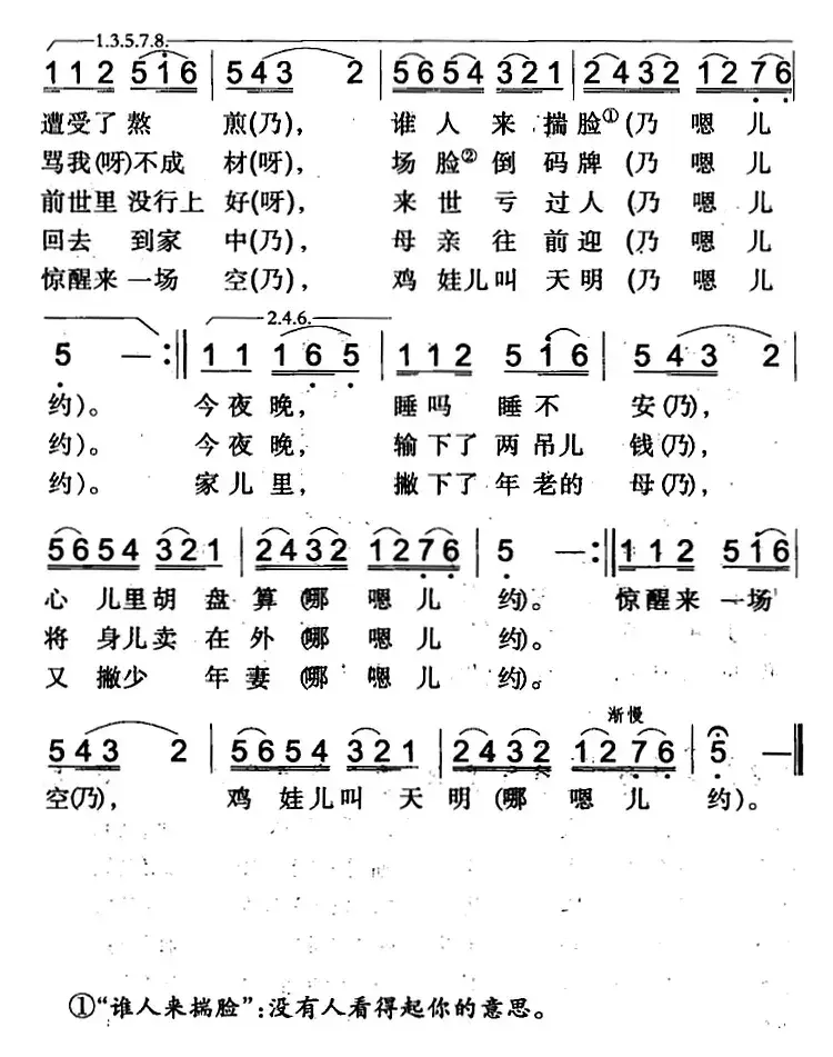 出门人（二）（伊犁回族民歌）