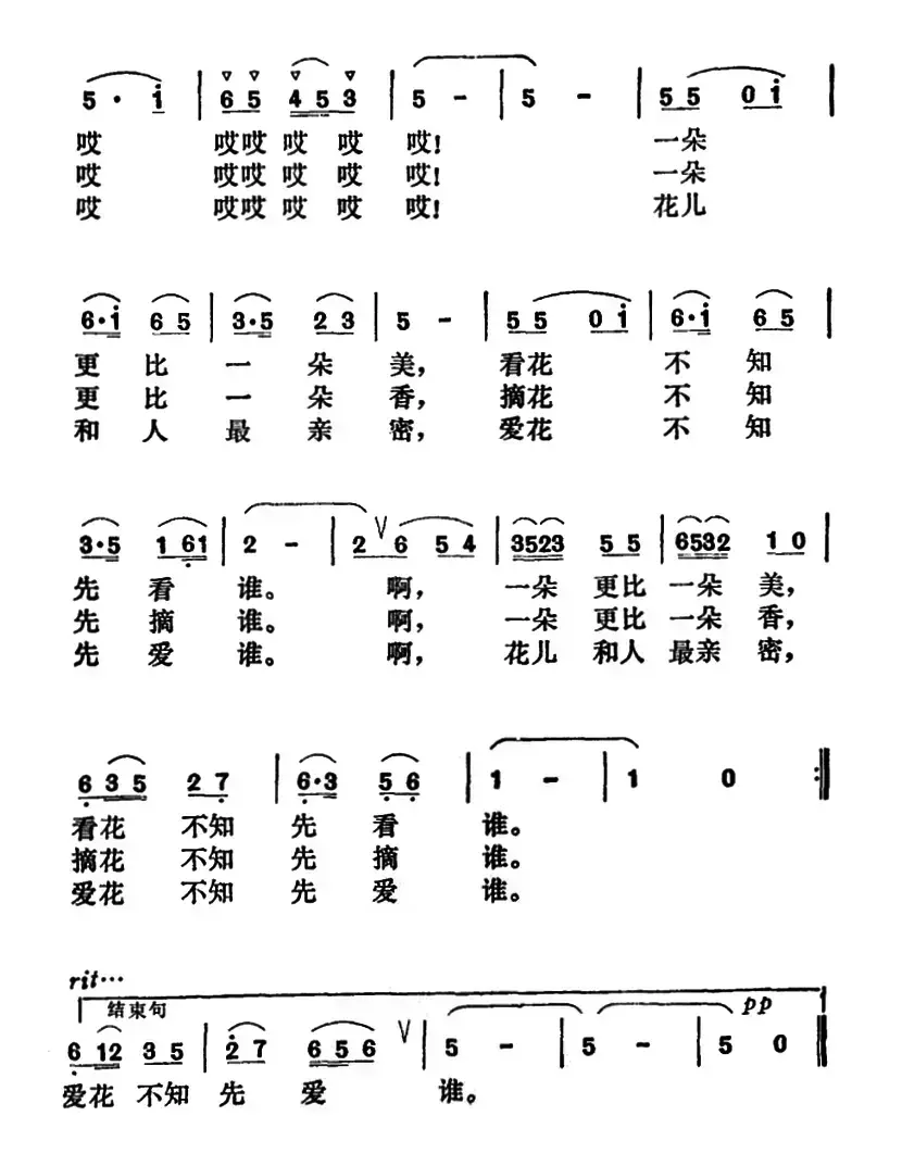 看花不知先看谁