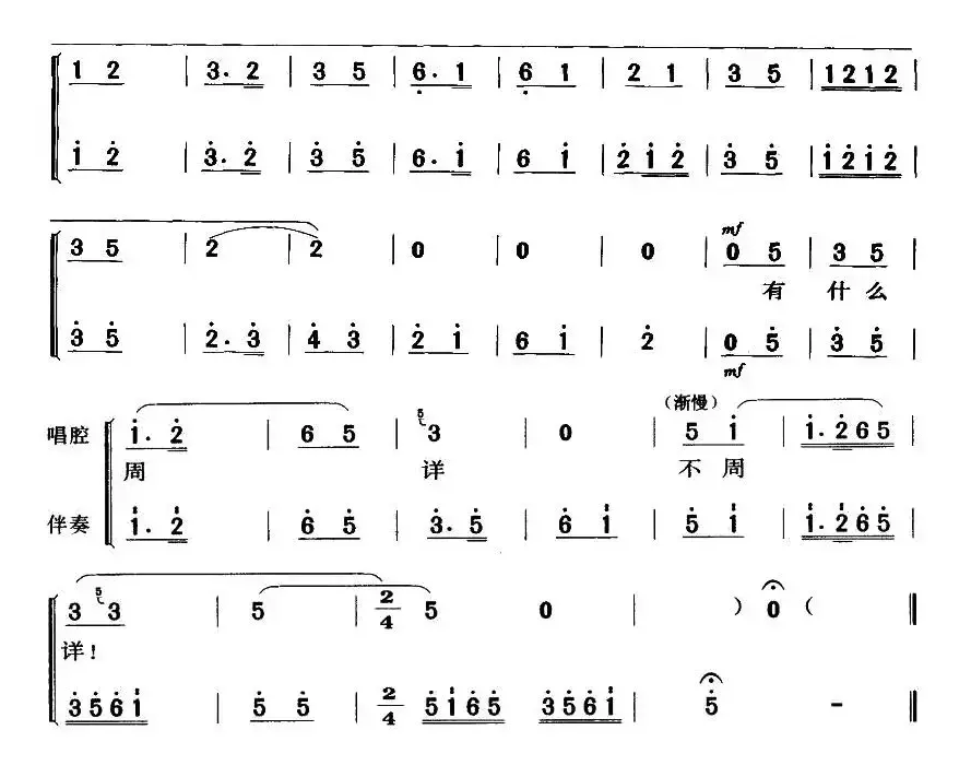 想当初老子的队伍才开张（《沙家滨·智斗》唱段）