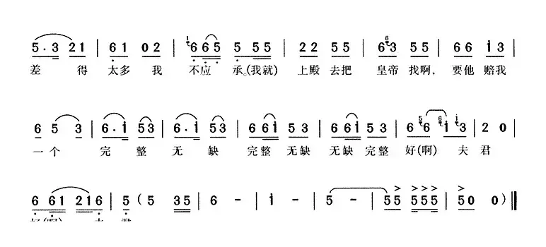 早听黄门报佳音（《喜脉案》胡余氏唱段）