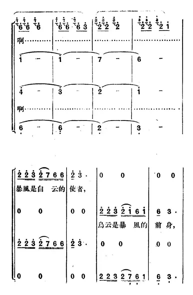 歌剧《望夫云》全剧之序曲