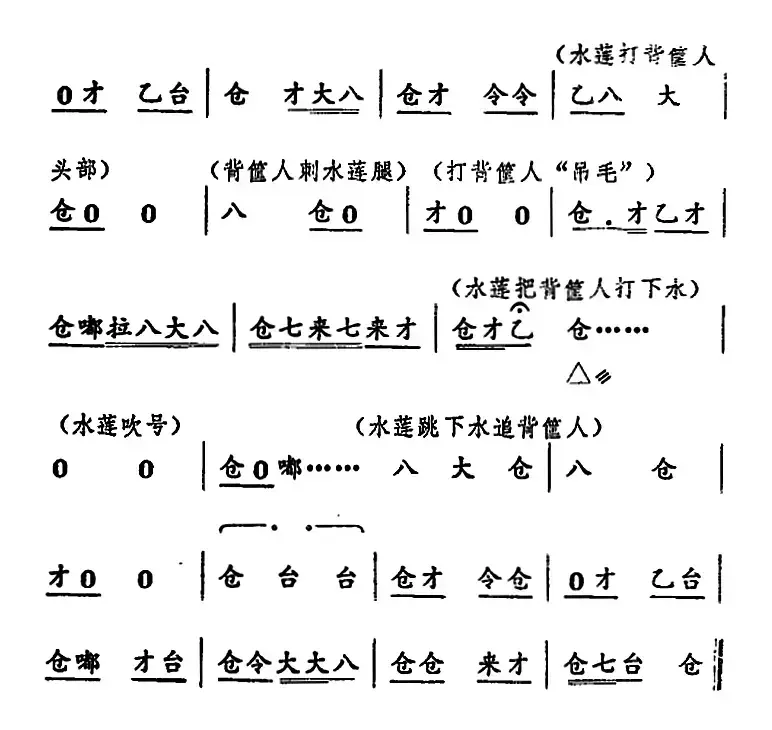 [河北梆子]夺刀武打（《渡口》选段）