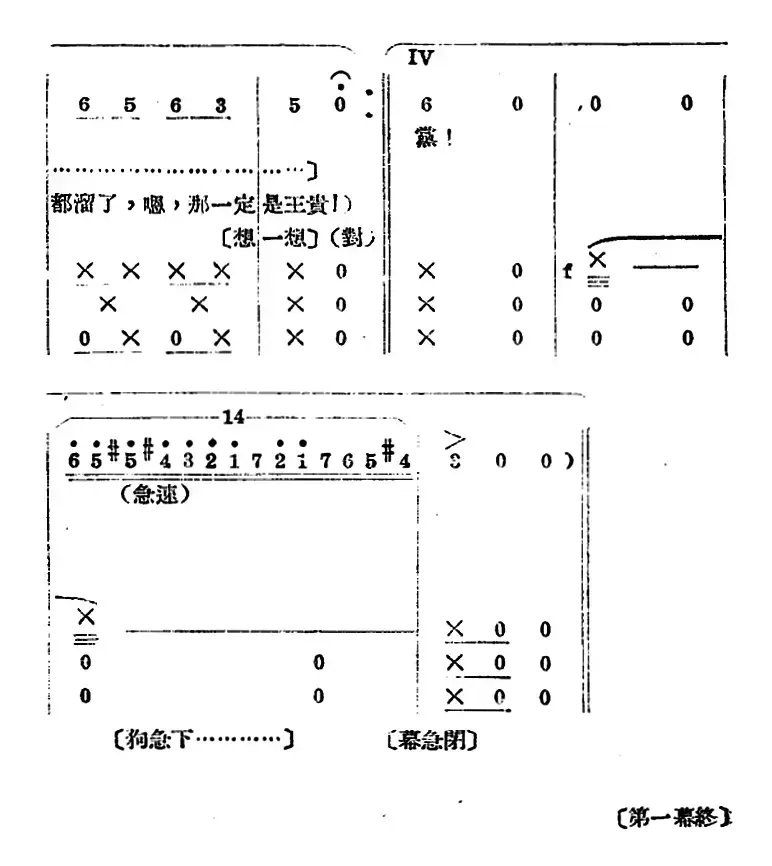 歌剧《王贵与李香香》全剧之第一幕 第二场